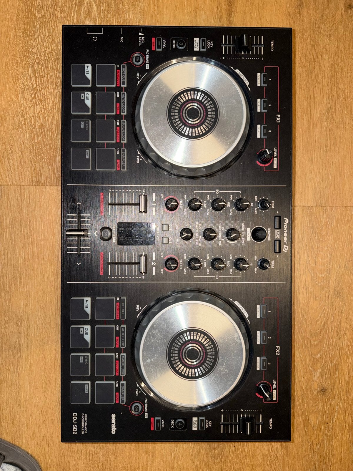 Pioneer DJ DDJ-SB2 DJ Controller  Perfect voor beginners, Muziek en Instrumenten, Dj-sets en Draaitafels, Ophalen of Verzenden