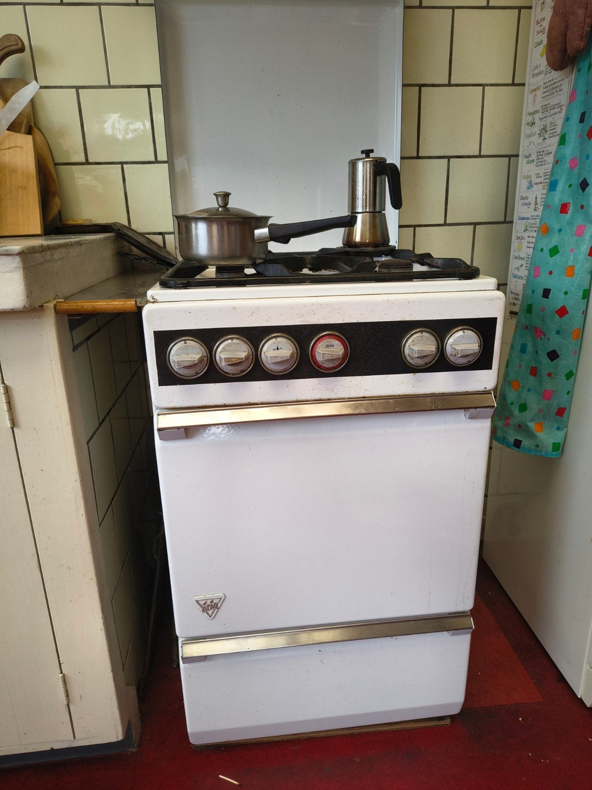 Atag gasfornuis, Witgoed en Apparatuur, Fornuizen, Ophalen, Gebruikt, 4 kookzones, Gas