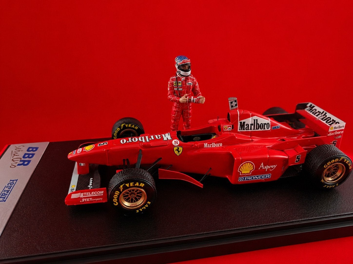 BBR Ferrari F310B GP Monte Carlo 1997 M. Schumacher, Overige merken, Auto, 1:32 tot 1:50, Ophalen of Verzenden