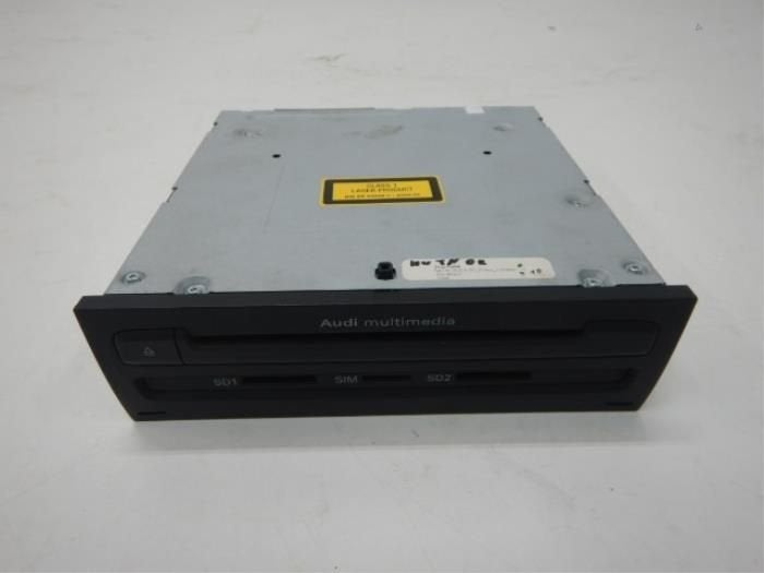 Audi A8 4H Regelunit Multimedia MMI 3G Plus High, Ophalen of Verzenden, Gebruikt