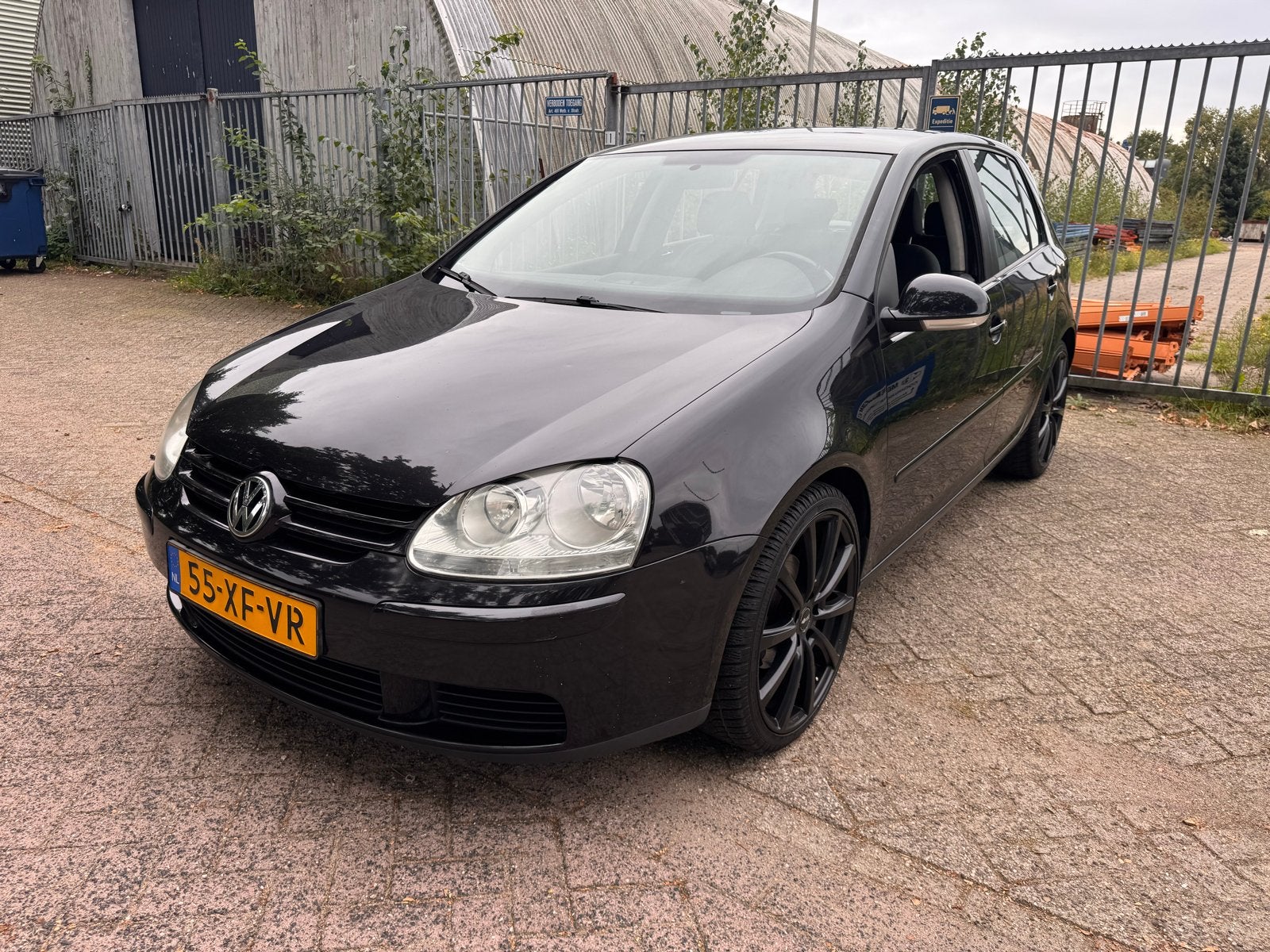 2007 GOLF 1.6FSI 116PK 5DR AIRCO NIEUWE APK NETTE AUTO, Auto's, Voorwielaandrijving, Euro 5, 15 km/l, Zwart