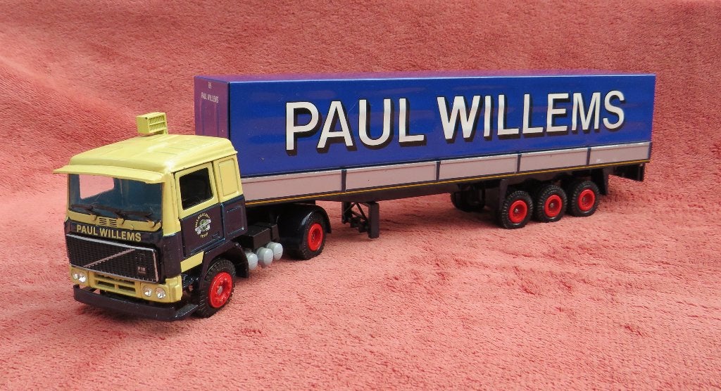 Tekno Volvo F12, Paul Willems, Ophalen of Verzenden, Zo goed als nieuw, Bus of Vrachtwagen, Tekno