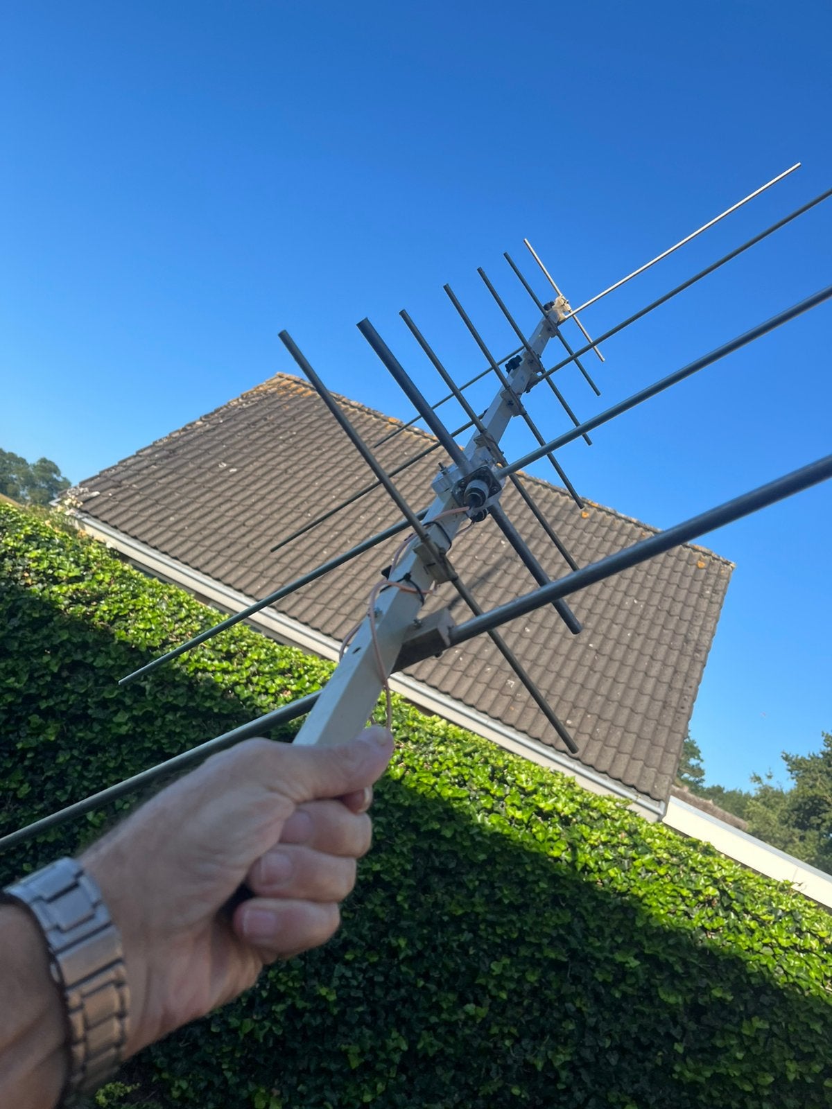 Satelliet antenne vhf uhf, Ophalen, Gebruikt, Antenne