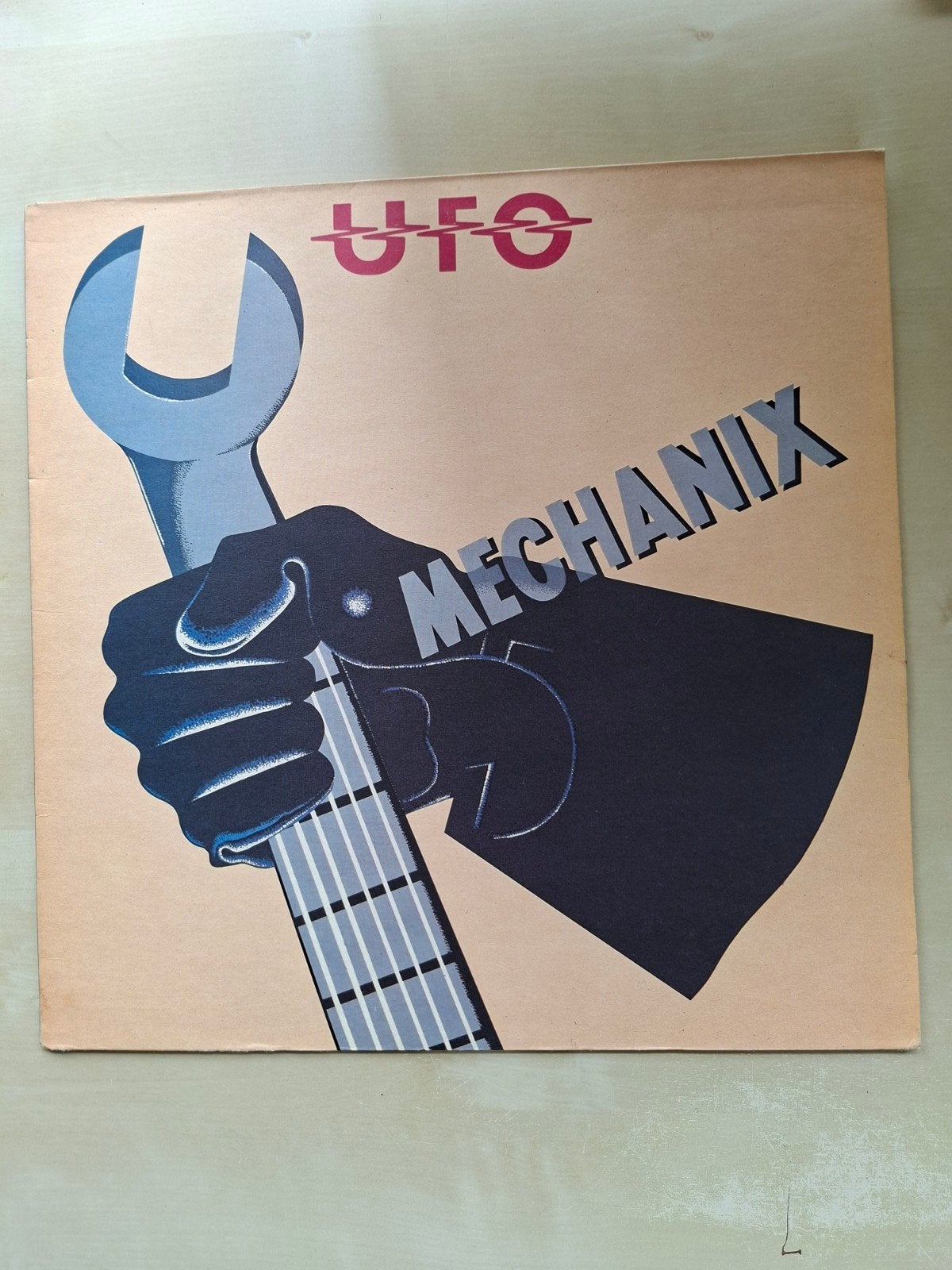 UFO - Mechanix LP (1982) - Classic Hard Rock Vinyl, Cd's en Dvd's, LP, Gebruikt, Hard Rock, Ophalen of Verzenden