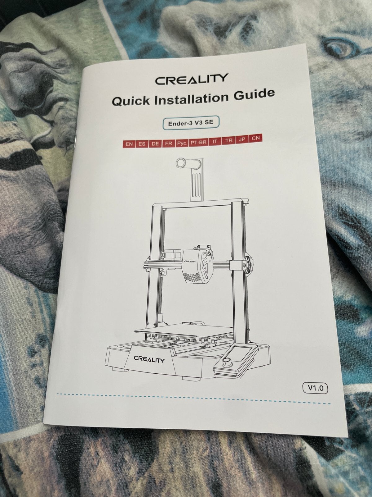 Handleiding Creality Ender-3 V3 SE 3D Printer, Boeken, Ophalen of Verzenden, Beta, Nieuw, Niet van toepassing