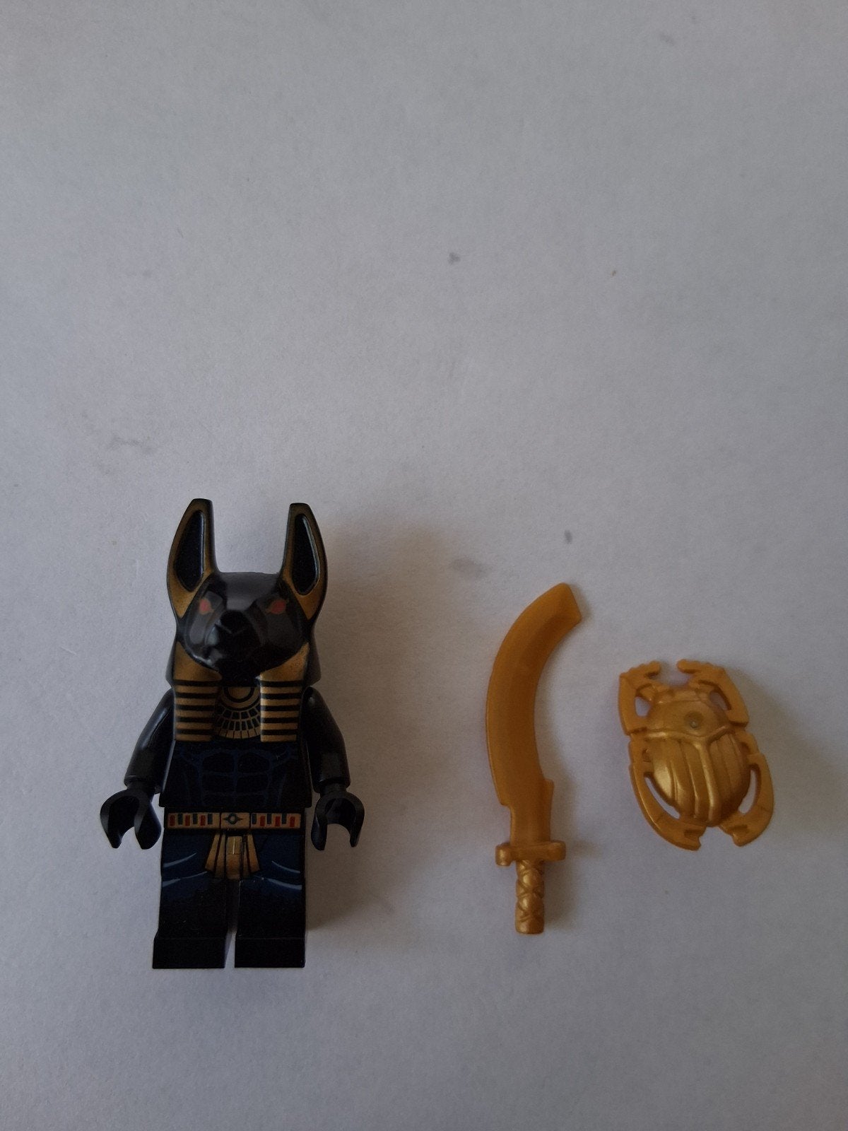 Lego Anubis minifiguur met zwaard en schild, Ophalen of Verzenden