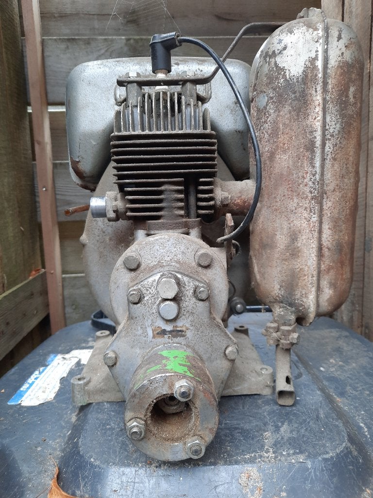 oldtimer JLO ILO motor, Motoren, Ophalen, Gebruikt