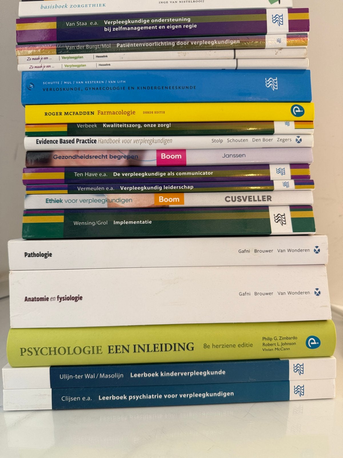 Schoolboeken Verpleegkunde HBO - Diverse Titels, Boeken, Ophalen, Zo goed als nieuw, Overige niveaus, Overige vakken