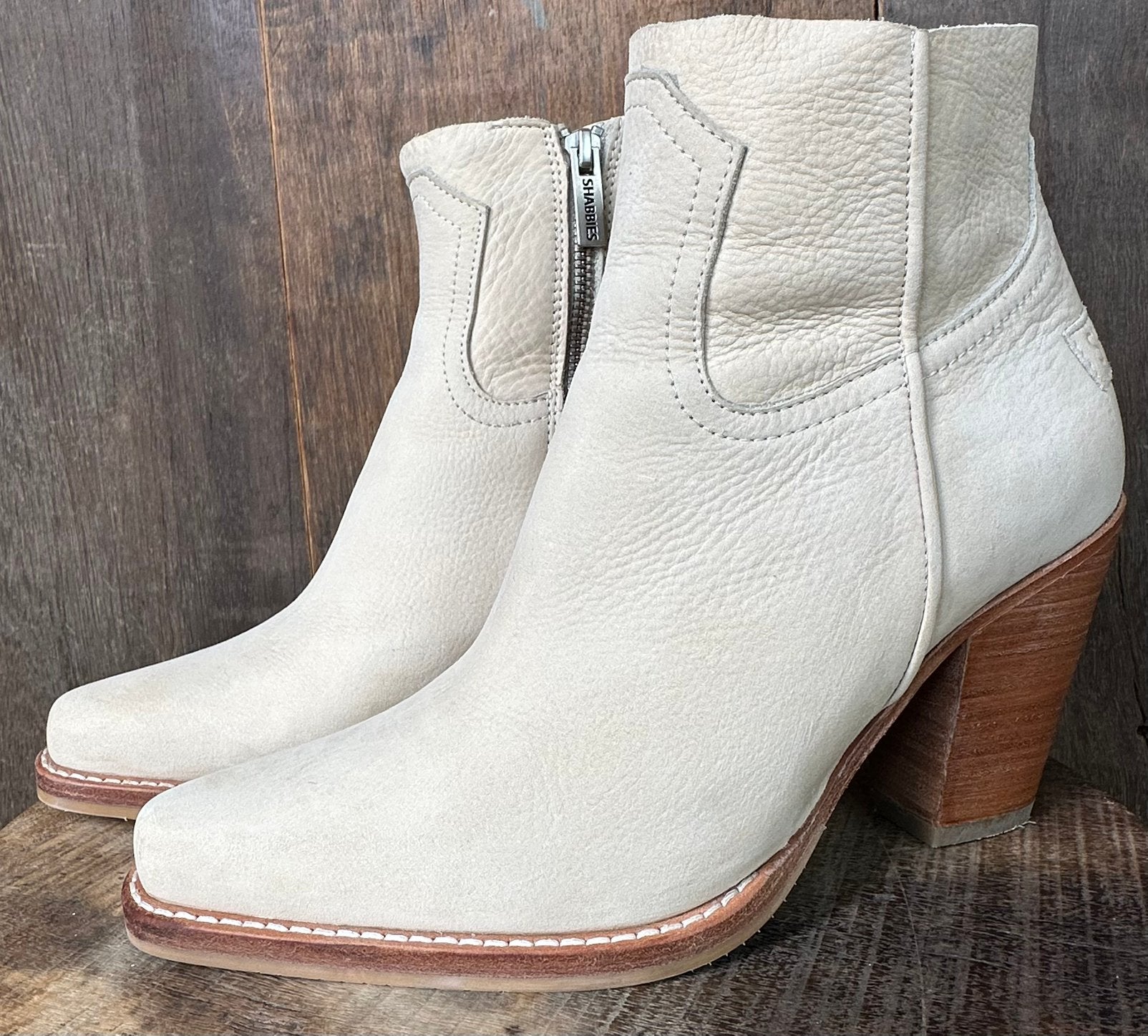 Shabbies enkellaarsjes maat 40, Beige, Lage of Enkellaarzen, Nieuw, Ophalen of Verzenden