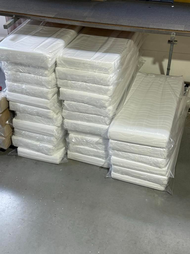 Binnenvering matrassen 80x200 en 90x200 - Nieuw, Eenpersoons, Nieuw, Ophalen of Verzenden, 80 cm