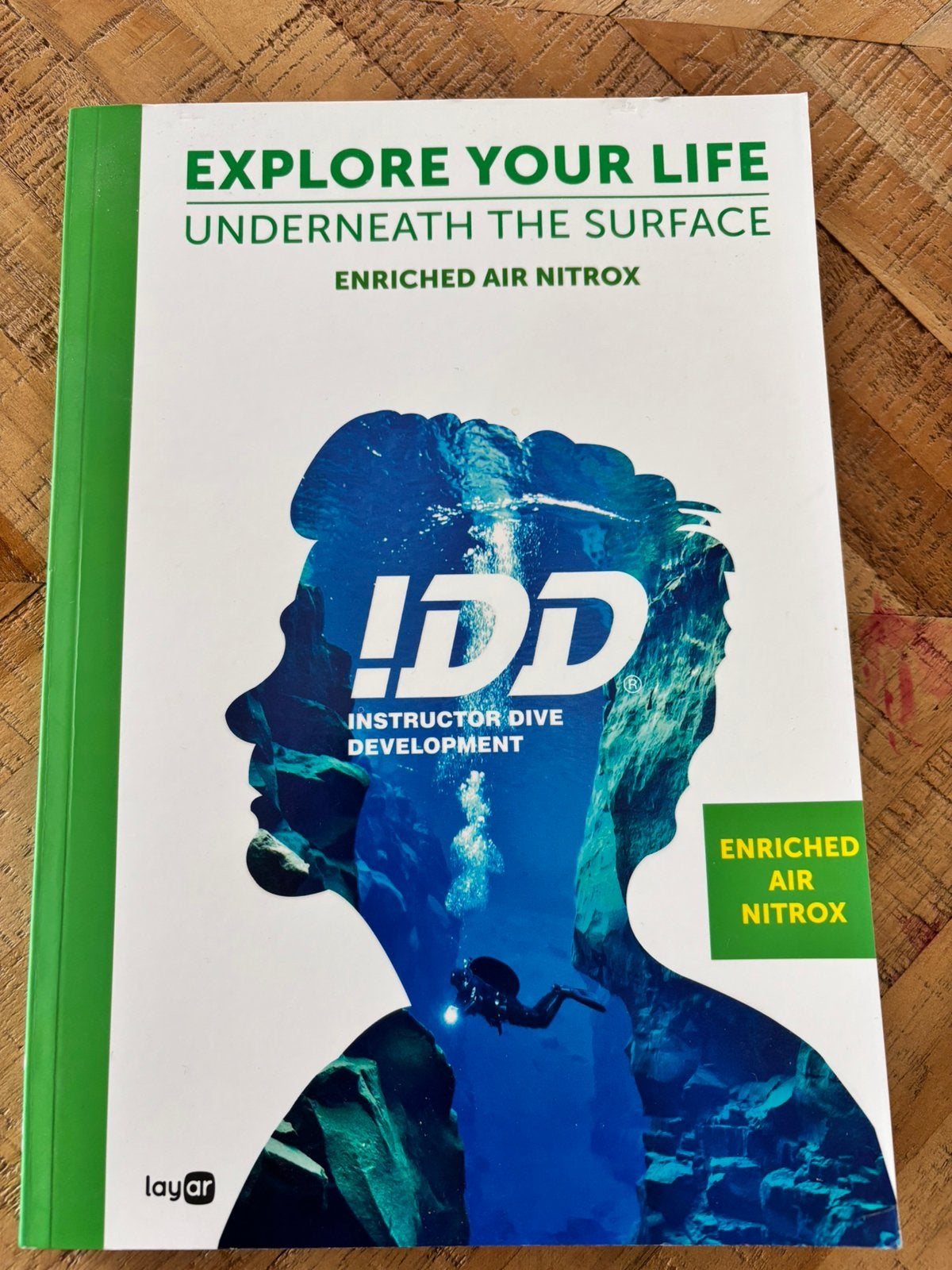 Enriched Air Nitrox instructie boek IDD, Watersport en Boten, Ophalen of Verzenden, Zo goed als nieuw