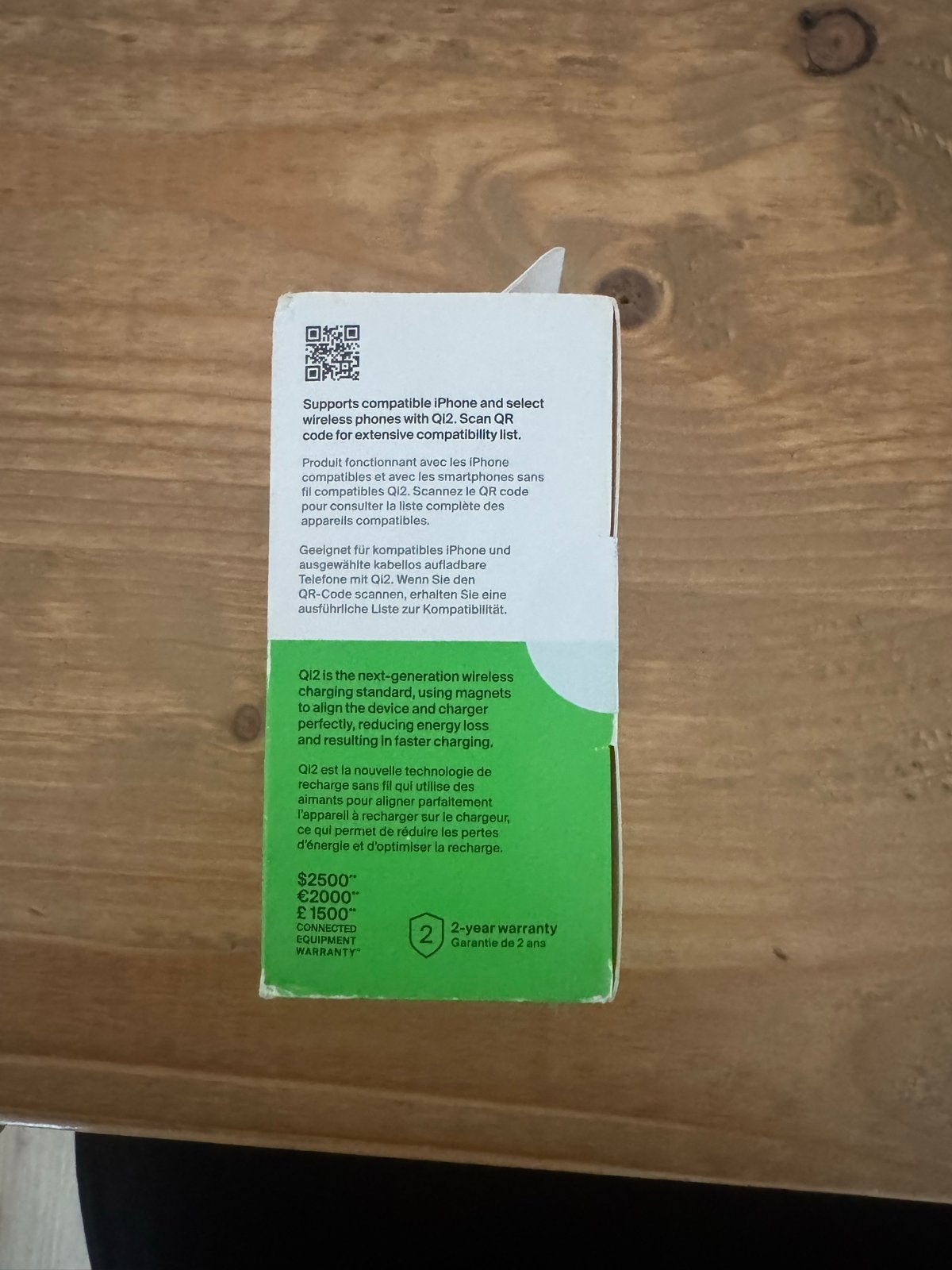 Belkin BoostCharge Pro Draadloze Oplader iPhone Zwart/Wit, Ophalen, Draadloze oplader, Nieuw, Apple