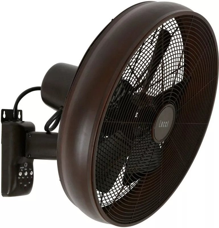 Beacon Lucci Air Breeze Wandventilator 46CM Zwart 213124EU, Ophalen of Verzenden, Zo goed als nieuw, Tafelventilator