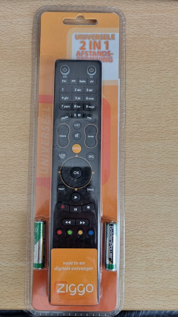 Afstandbediening Ziggo, Ophalen of Verzenden, Nieuw, Universeel