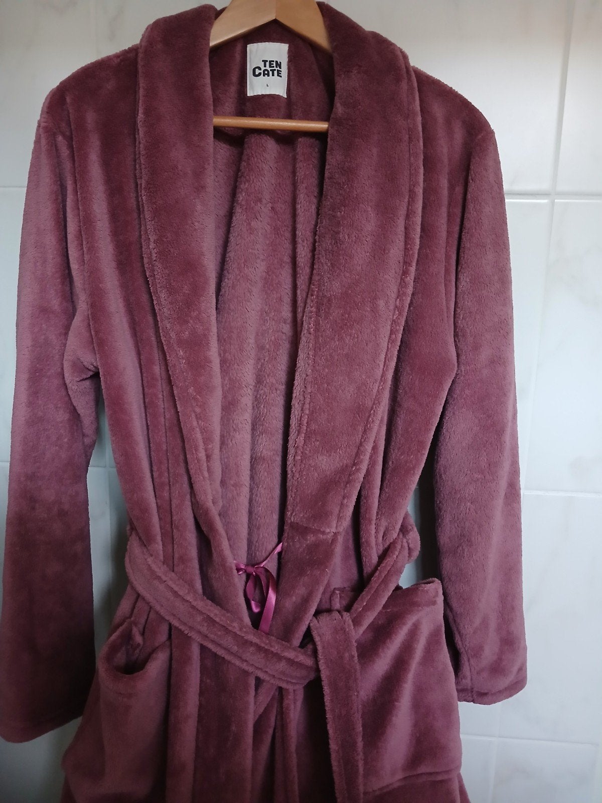 Ten cate  bad / ochtendjas mt: L, Kleding | Dames, Pyjama's, Ten cate, Ophalen of Verzenden, Zo goed als nieuw, Maat 42/44 (L)