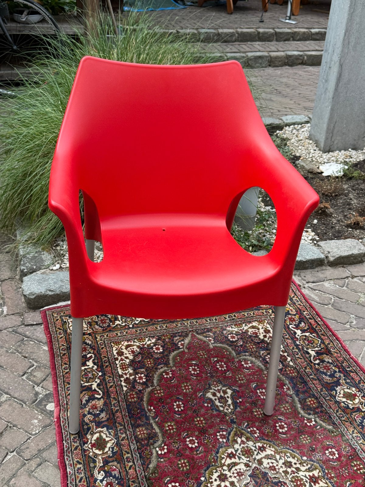 Rode Scab Design Ola stoel, Kunststof, Gebruikt, Ophalen of Verzenden, Eén