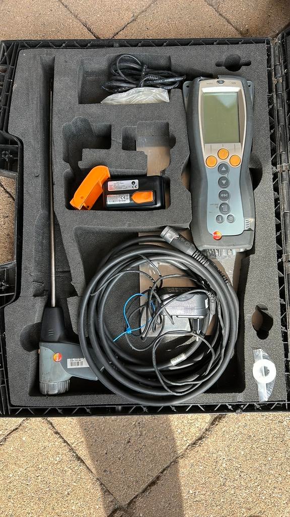 Testo 335 rookgasmeter, Ophalen of Verzenden, Gebruikt