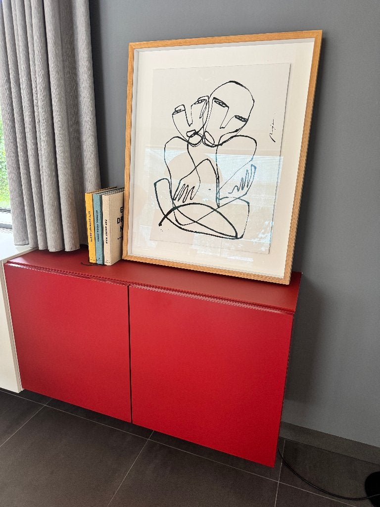 Design wand meubel van Paul Theuws, Ophalen, Overige typen, Zo goed als nieuw, Minder dan 100 cm