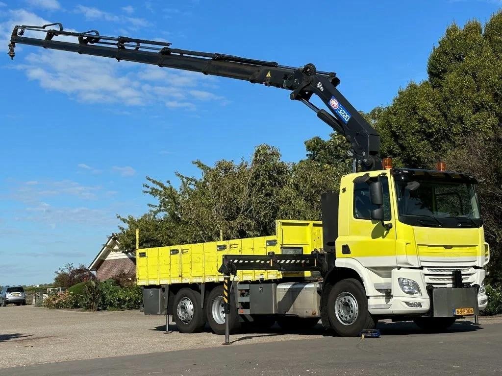 DAF CF 290 FAN !HMF 32TM RADIO REMOTE! FRONT STAMP! 209tkm!E, Auto's, Automaat, Euro 6, Diesel, 2 stoelen