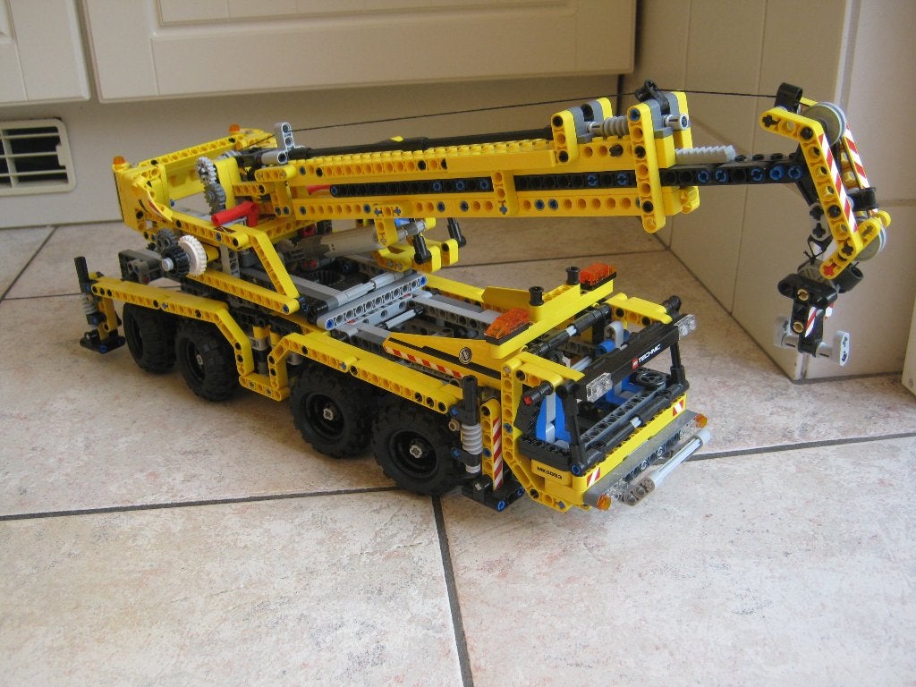technic Lego 8053 Mobiele Kraan, Lego, Ophalen of Verzenden, Zo goed als nieuw, Technic