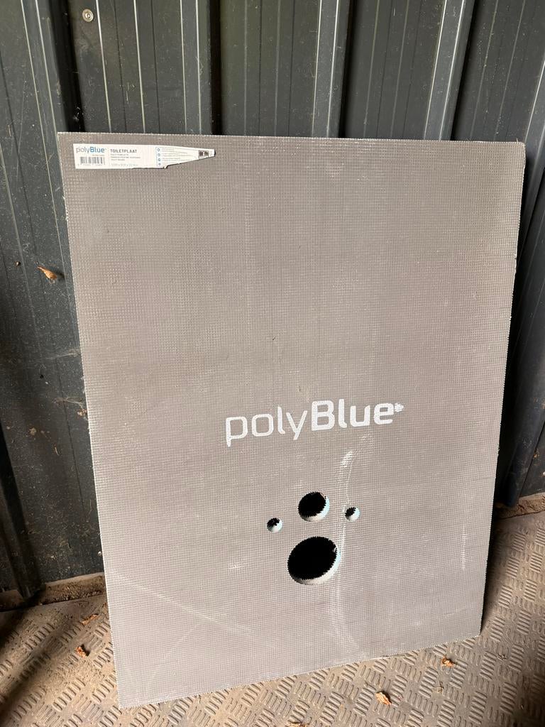 PolyBlue Toiletplaat 1200x900x20mm - Nieuw, Ophalen, Nieuw