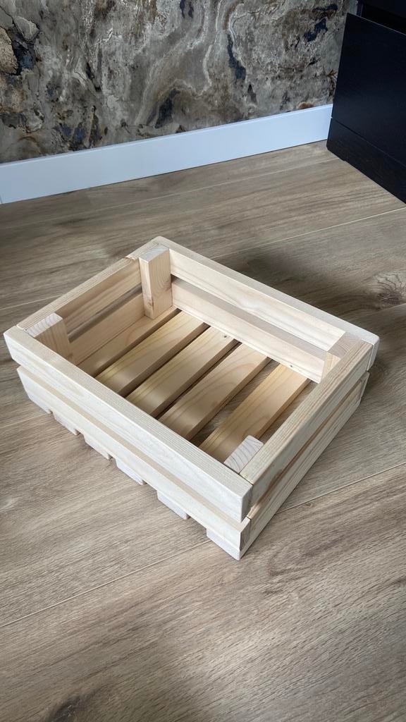 Houten kratje, Ophalen of Verzenden, Zo goed als nieuw, 50 tot 100 cm, Minder dan 50 cm