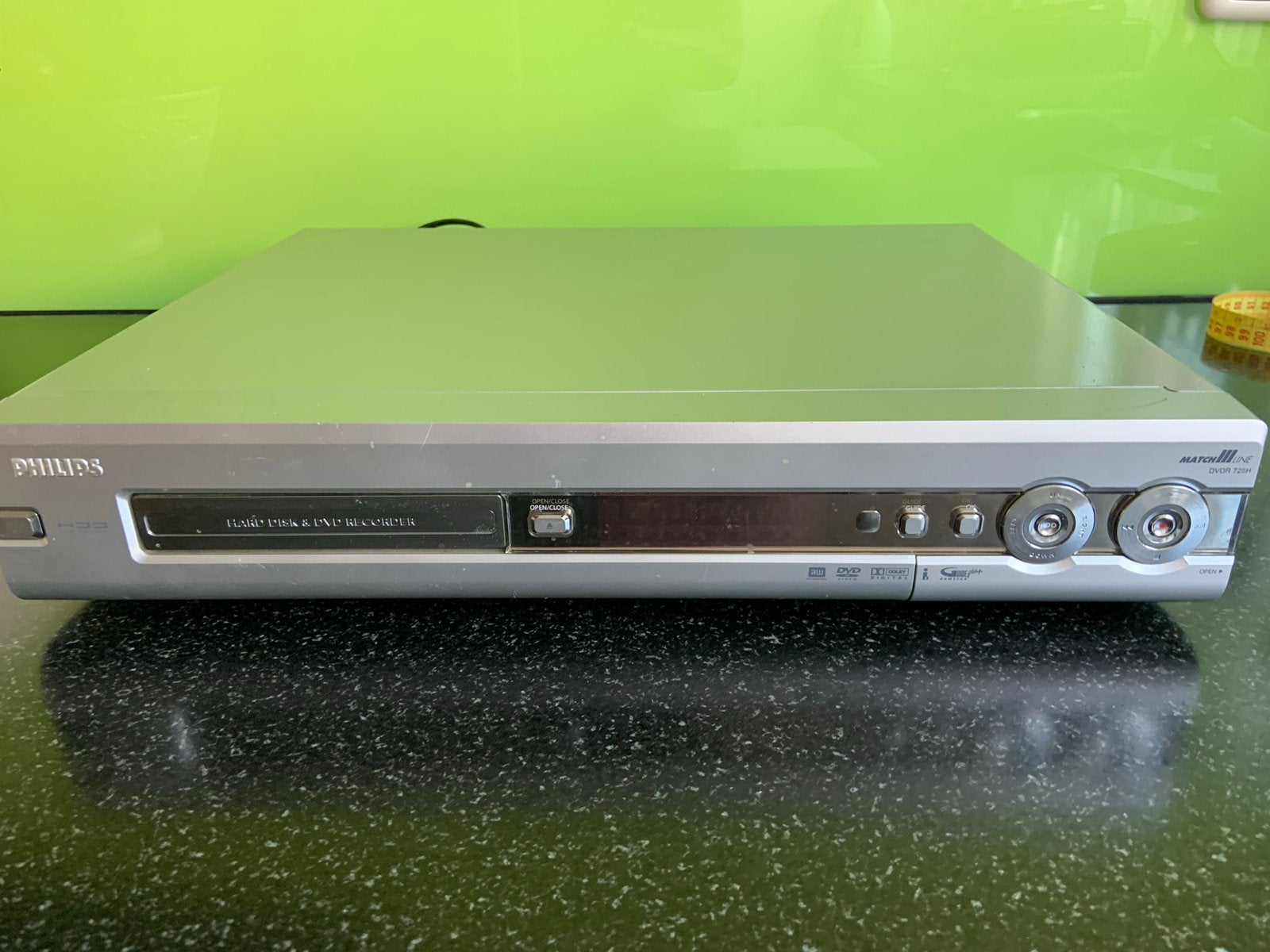 Phillips dvd recorder dvd-r 725h/100 hard disc voor zgan, Ophalen of Verzenden, Zo goed als nieuw, Philips