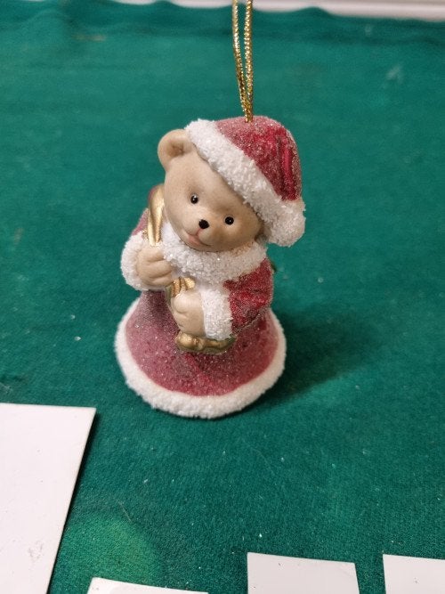 kerst bel beertje porselein , [a856], Ophalen of Verzenden, 'T Olde Gre-j, Info@toldegrej.nl, Endepoelstraat 20f Didam
