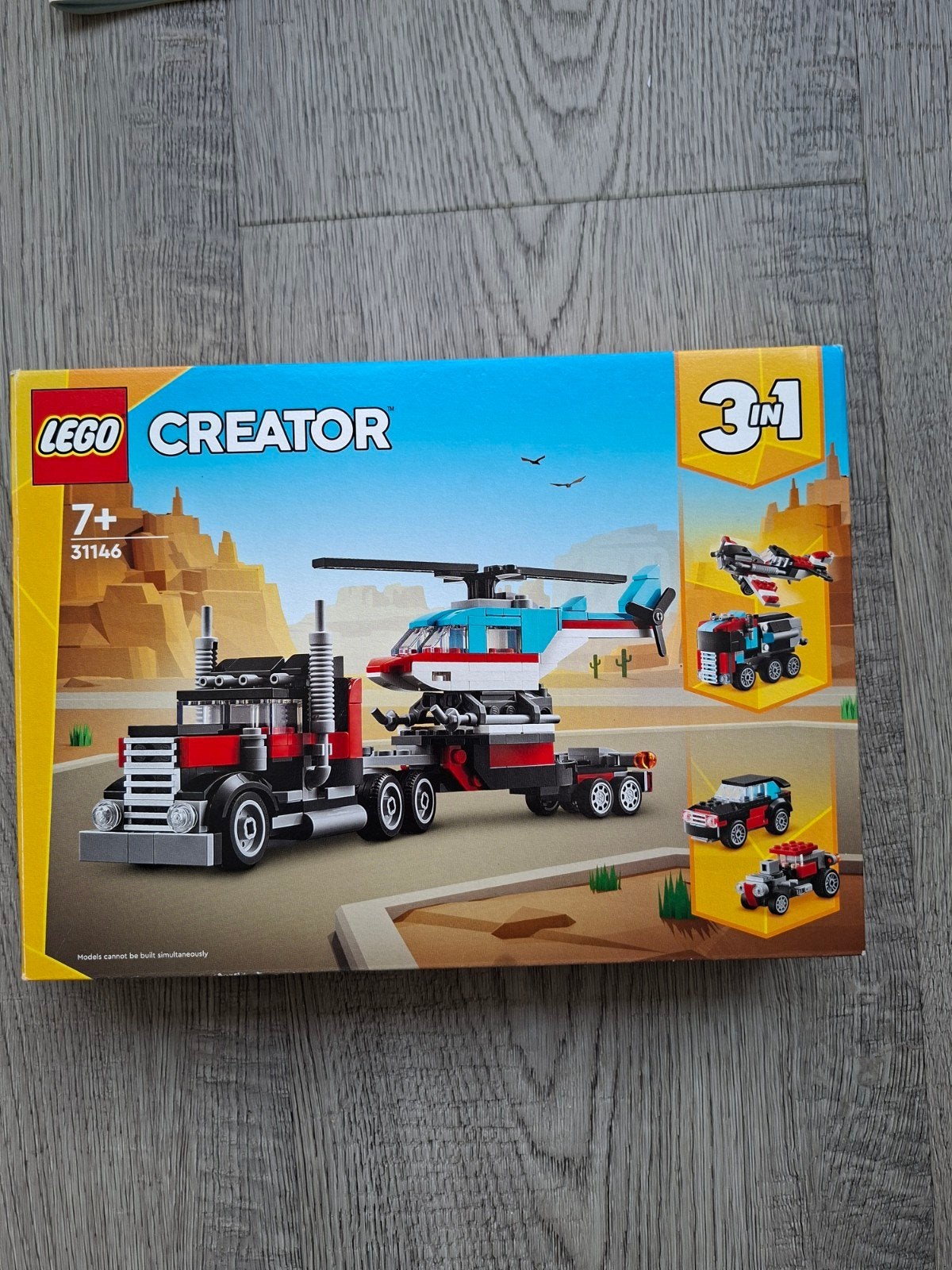 LEGO Creator 31146 Vrachttruck met Helikopter 3-in-1, Ophalen of Verzenden