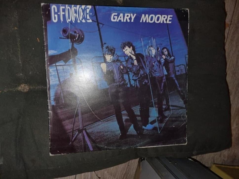 Gary Moore - G-Force LP (1980) - Hard Rock Vinyl, Cd's en Dvd's, Vinyl | Hardrock en Metal, Ophalen of Verzenden, 1980 - 1989