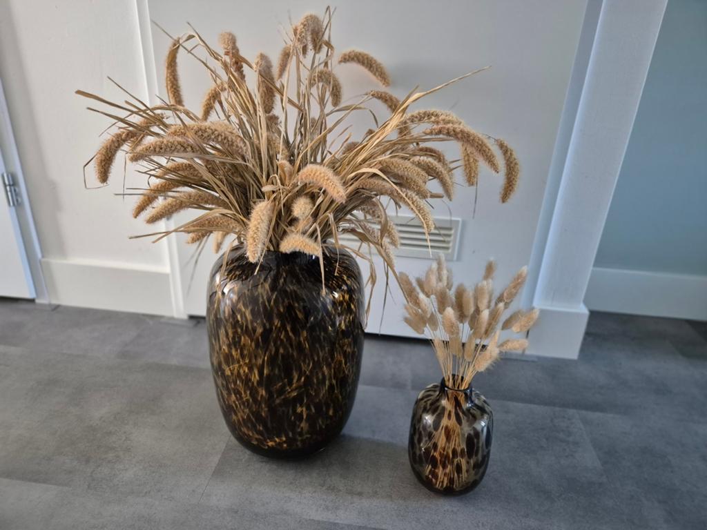 Vase The World Artic Cheetah Vaas L met droogbloemen, Ophalen, Nieuw