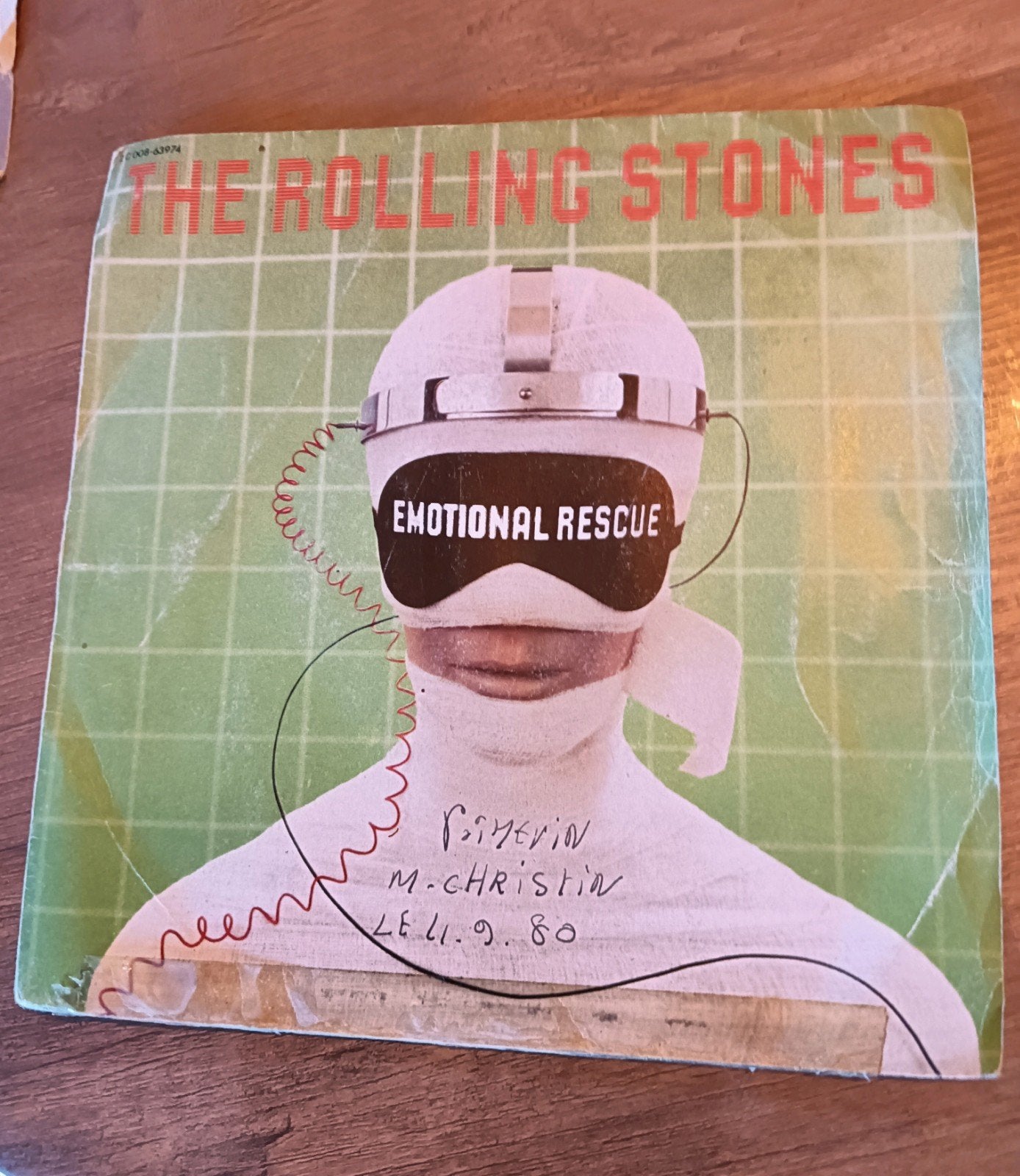 The Rolling Stones - Emotional Rescue (7 inch single), Gebruikt, 7 inch, Ophalen of Verzenden, EP