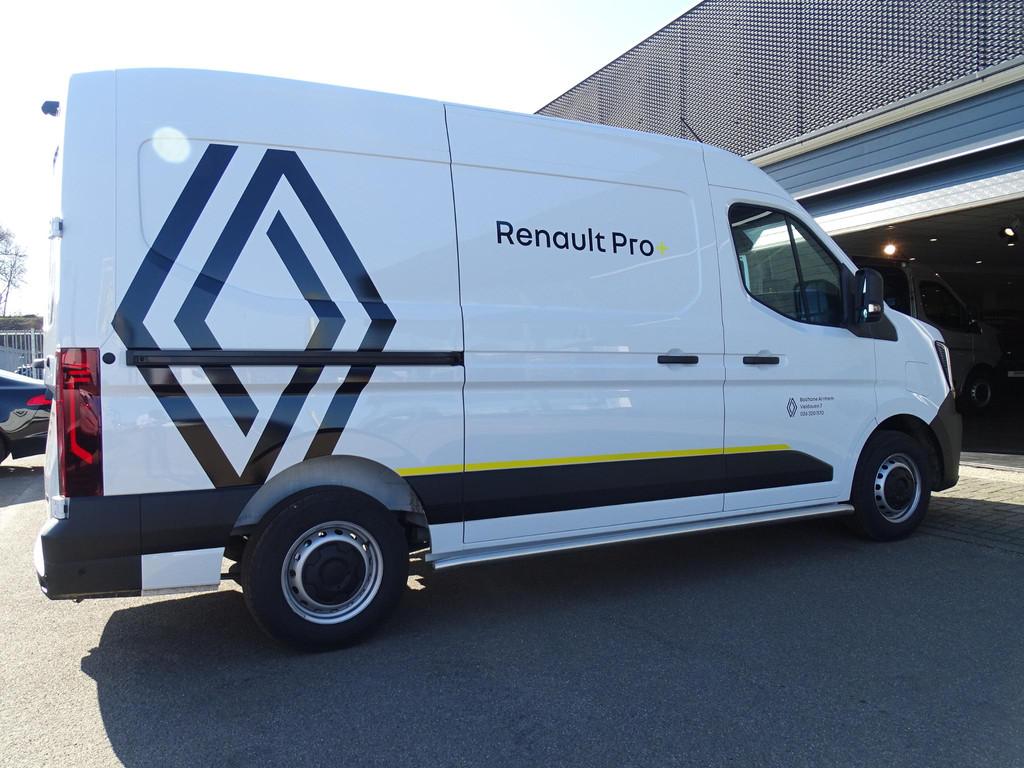 Renault Master E-Tech T35 L2H2 Advance long range 87 kWh PAC, Stof, 143 pk, Renault, Wit