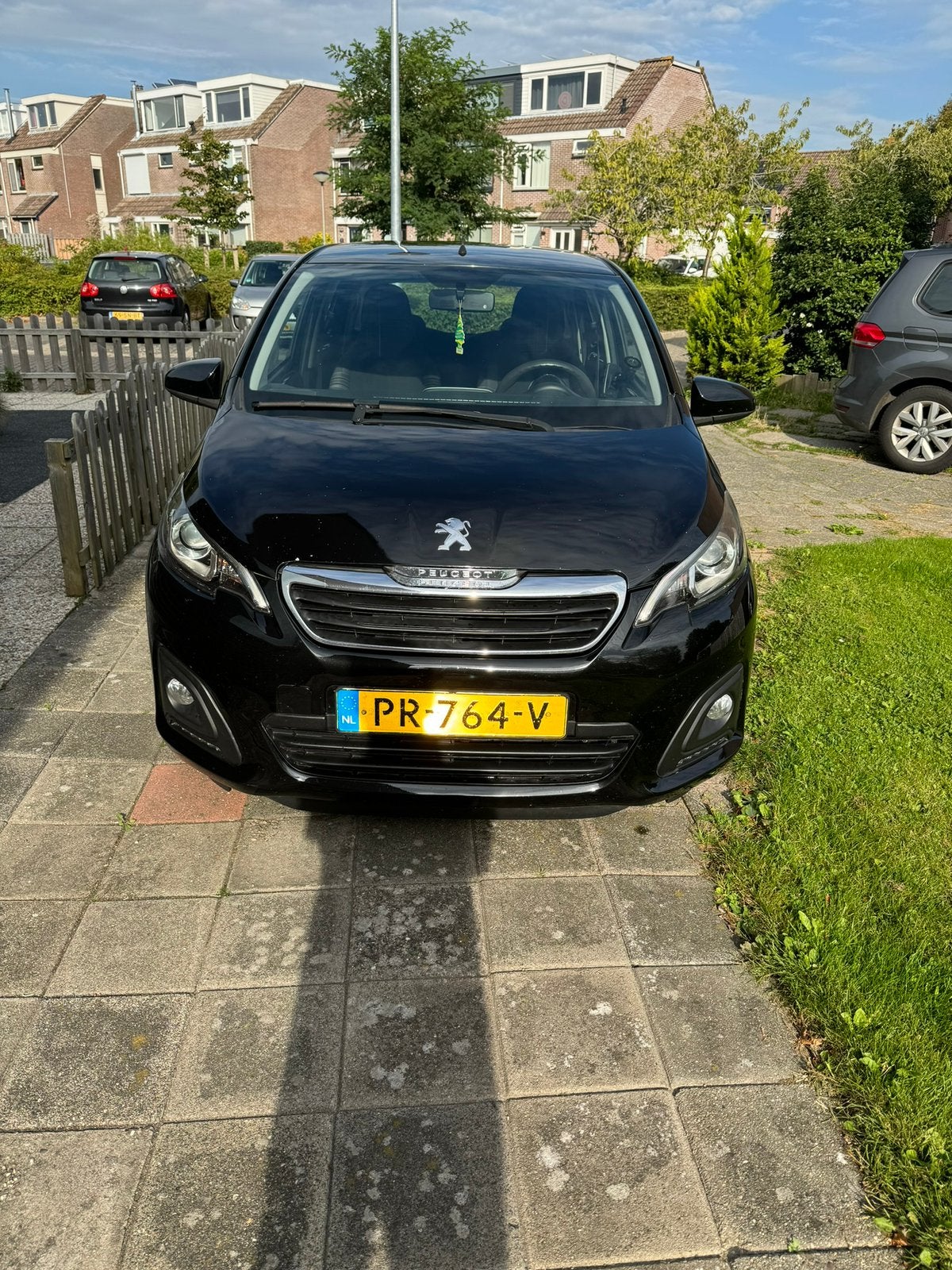 Peugeot 108 1.0 12V E-vti 51KW 5DR 2017 Zwart, Auto's, Peugeot, Particulier, Benzine, B, Hatchback, Handgeschakeld, Origineel Nederlands