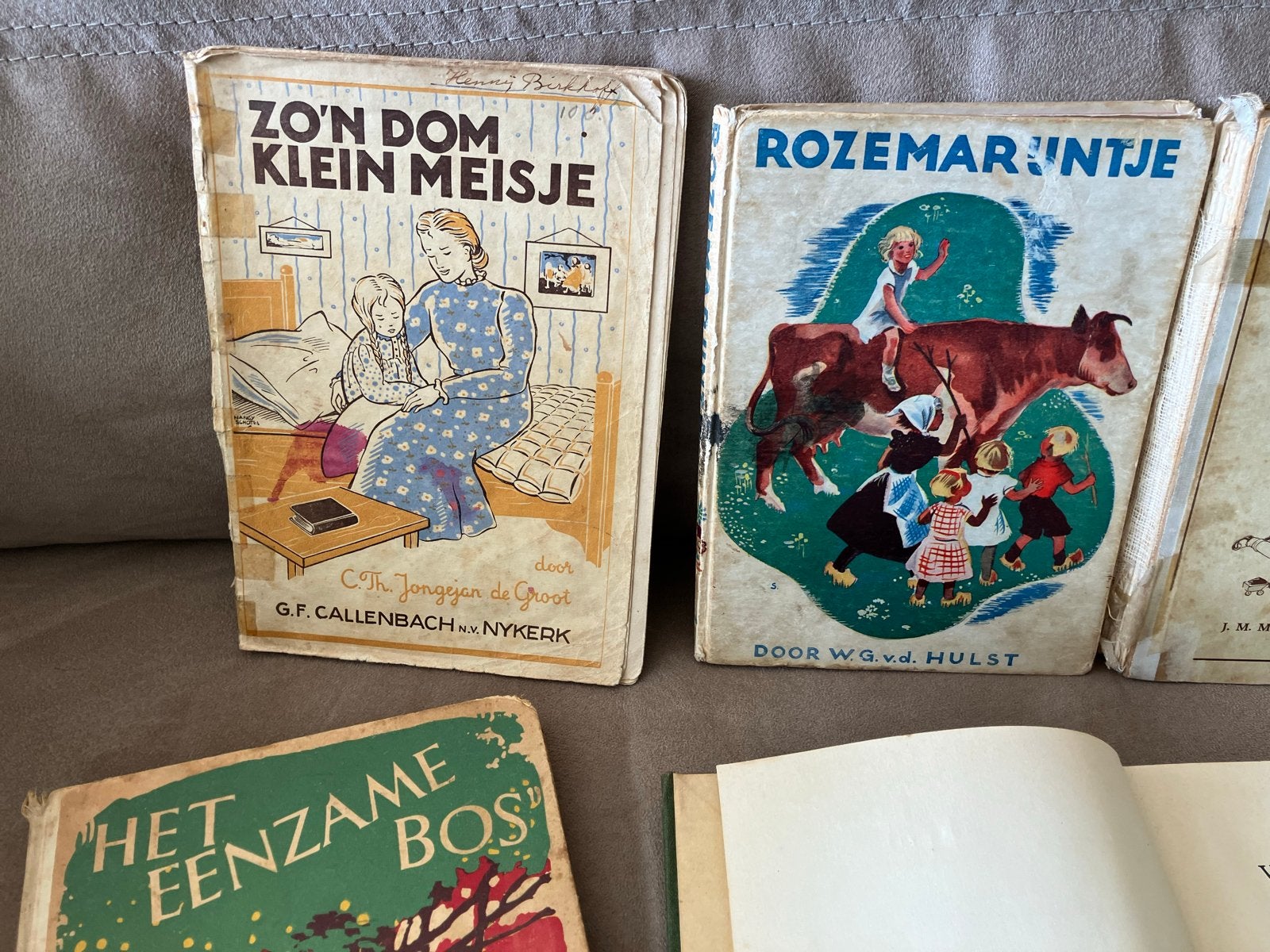 Foto 5 van Vintage Kinderboeken Jaren '40-'50 - Unieke Collectie