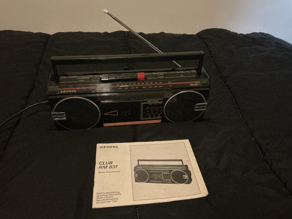 Siemens Radio cassette recorder, Audio, Tv en Foto, Radio's, Ophalen, Gebruikt, Radio