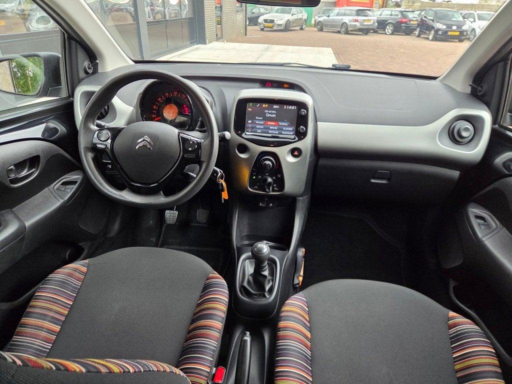Citroen C1 1.0 e-VTi Feel | Airco | 5 Deurs, Auto's, Voorwielaandrijving, Euro 5, Gebruikt, 31 €/maand
