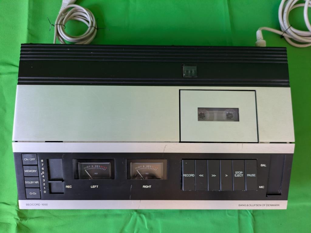 Beocord 1500 Cassettedeck - Vintage Bang & Olufsen, Ophalen of Verzenden