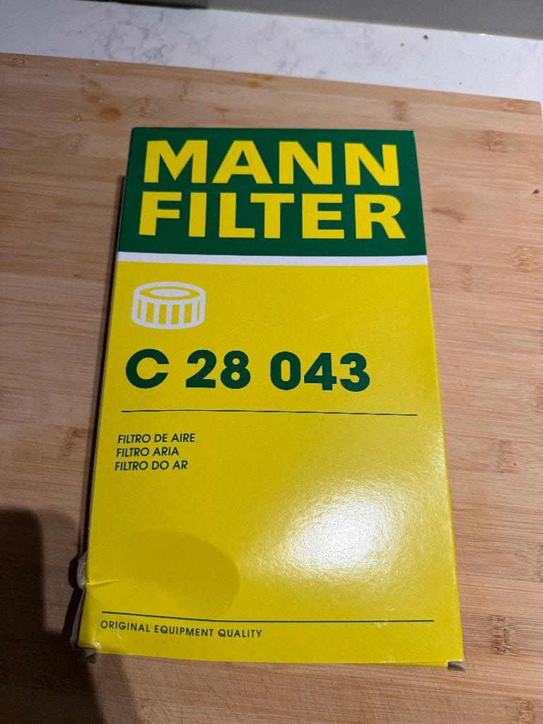 Luchtfilter MANN-FILTER C 28 043, Ophalen of Verzenden, Nieuw