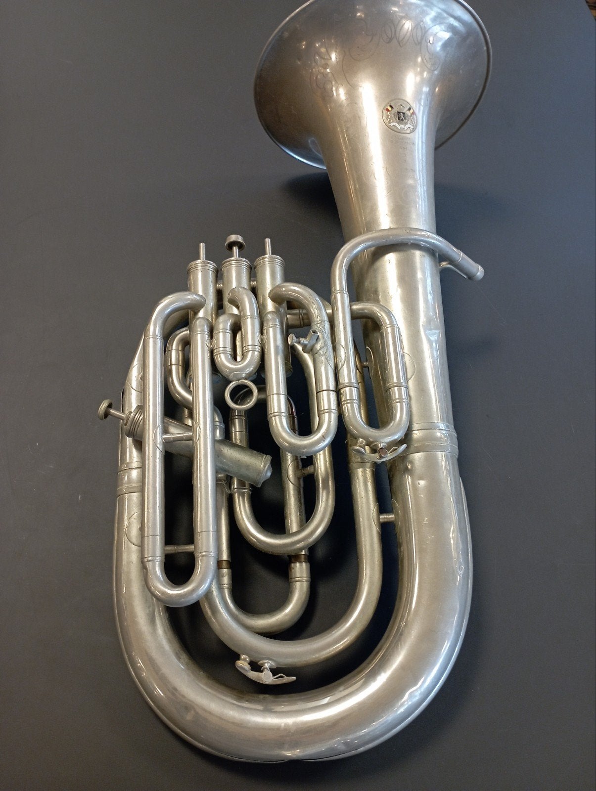 Mahillon Bariton, Ophalen of Verzenden, Gebruikt, Euphonium of Tenortuba