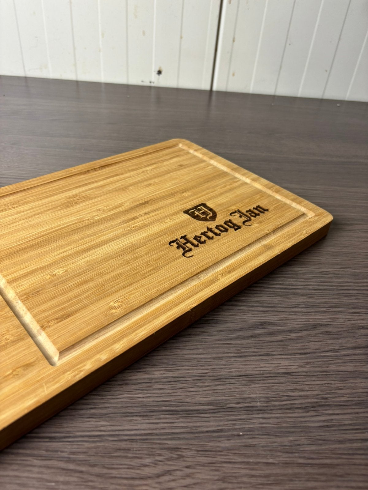 (Decoratieve) snijplank ‘hertog jan’ bamboe, Huis en Inrichting, Ophalen of Verzenden, Nieuw