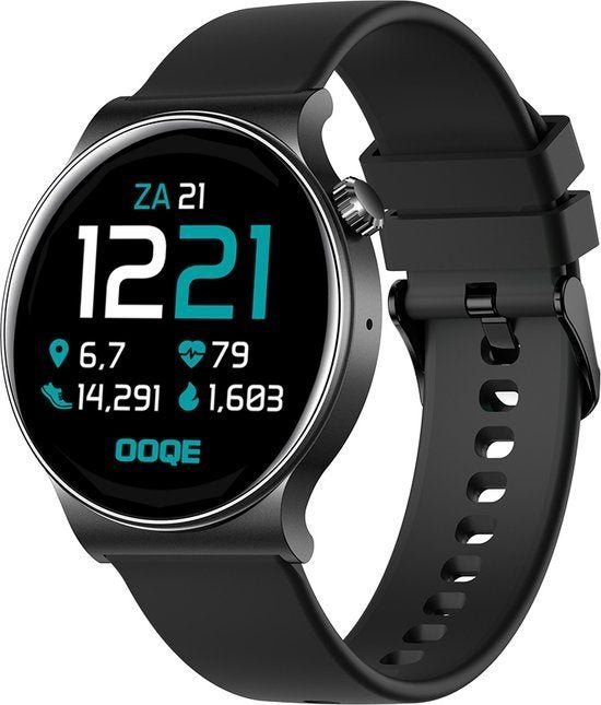 Smartwatch OOQE CS Pro nieuw !, Overige merken, Zwart, Nieuw, Ophalen of Verzenden