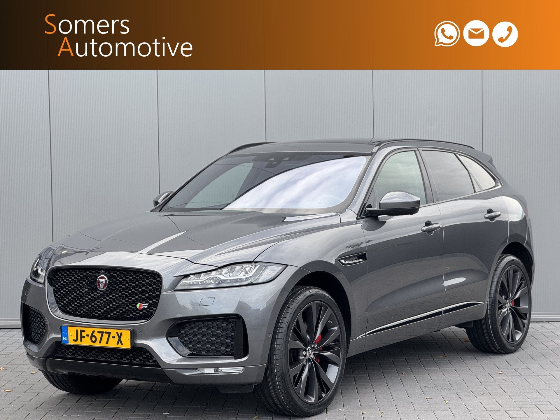 Jaguar F-Pace 3.0 Supercharged S First Edition AWD | Panoram, Automaat, Gebruikt, Euro 6, 120 €/maand