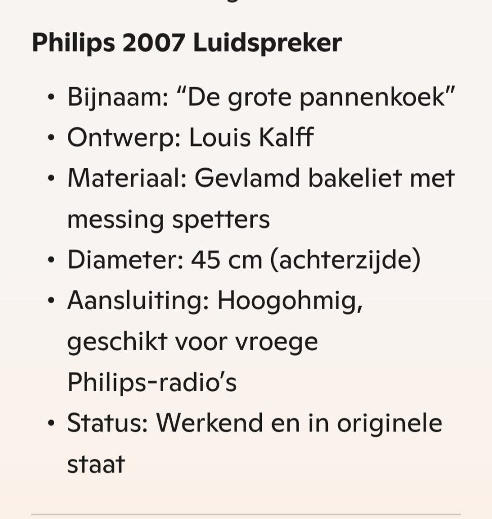 Radio Antiek, Ophalen