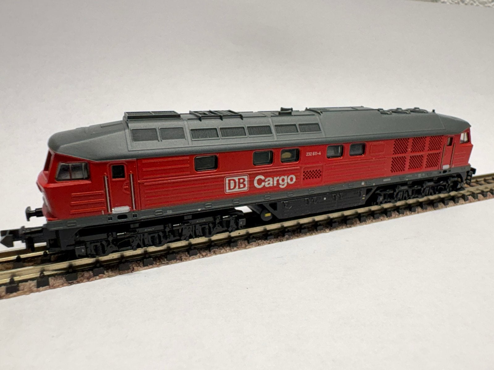 Brawa 1414 Ludmilla BR 232 DB Cargo 371-5, Hobby en Vrije tijd, Overige merken, Ophalen of Verzenden, Zo goed als nieuw, Gelijkstroom