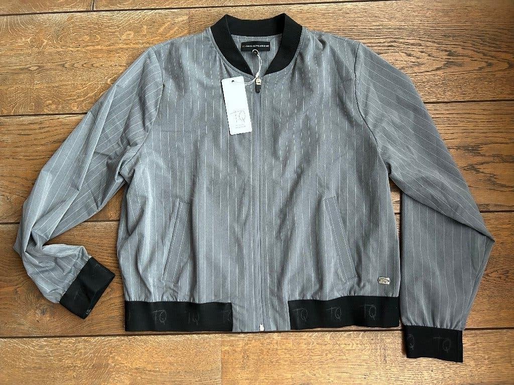 TQ-Amsterdam bomberjack grijs XL *~~nieuw~~*, Verzenden, Nieuw, Maat 46/48 (XL) of groter, Grijs