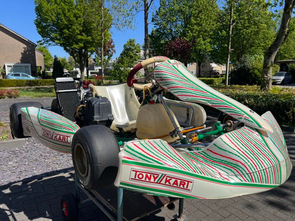 Tonykart Racer 401 met Rotax Max senior., Sport en Fitness, Karting, Ophalen, Kart