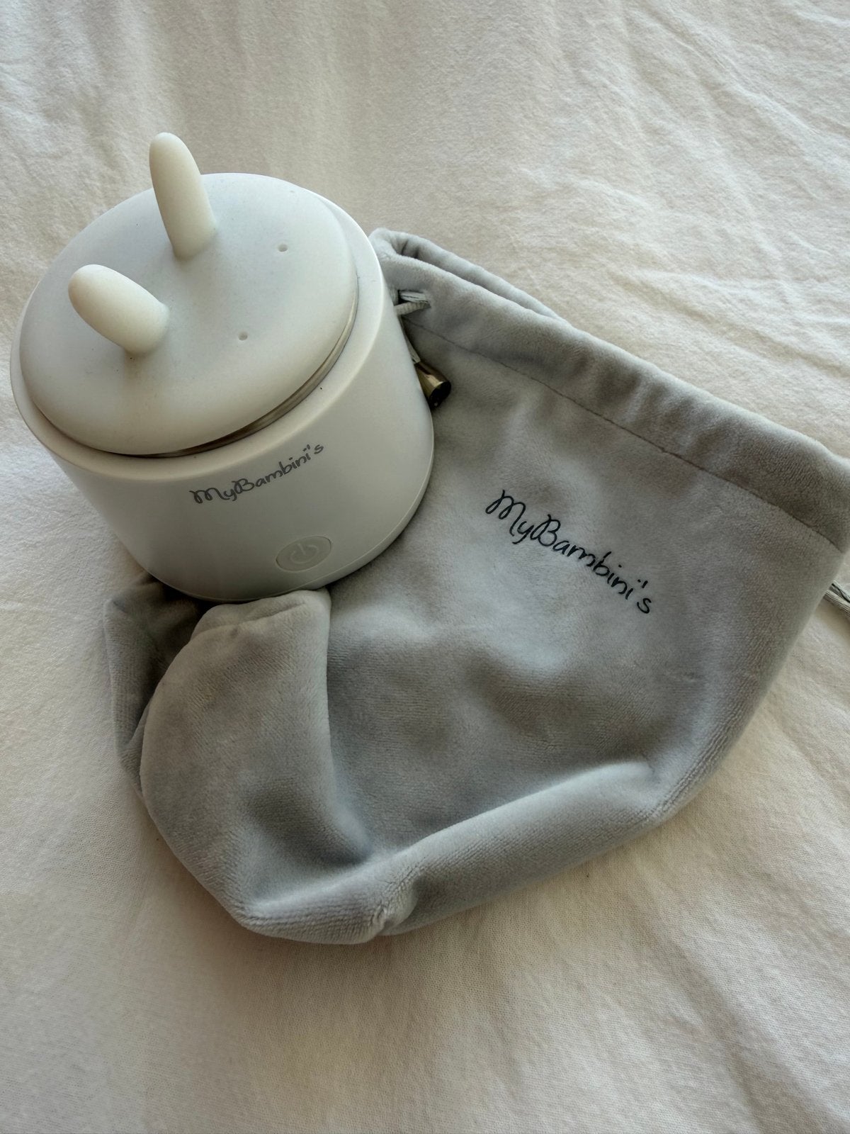 MyBambini's Draagbare Flessenwarmer, Kinderen en Baby's, Ophalen of Verzenden, Zo goed als nieuw, Draagbaar, Flessen- of potjesverwarmer