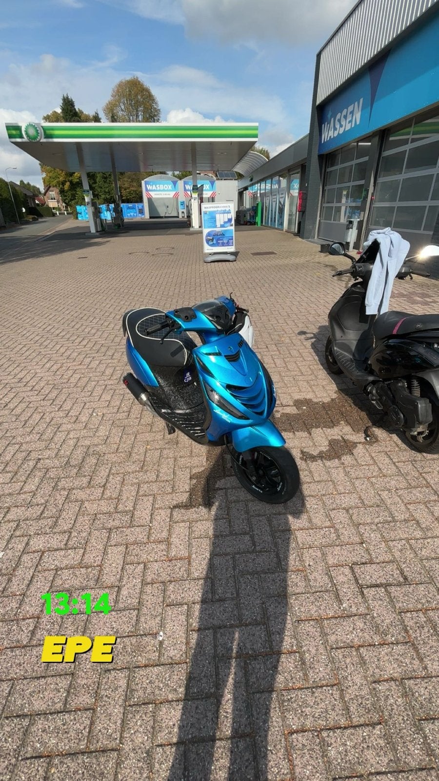 Piaggio Zip 4T met kapschade, motorisch perfect, Ophalen, Gebruikt