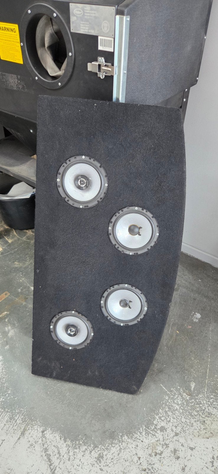 golf 5 hoedeplank met speakers, Overige merken, Gebruikt, Overige typen, Ophalen of Verzenden